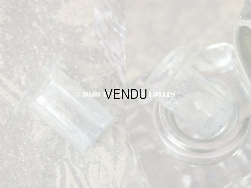 画像9: アンティーク 鈴蘭のインク入れ シルバー & クリスタル製   CHARLES MURAT