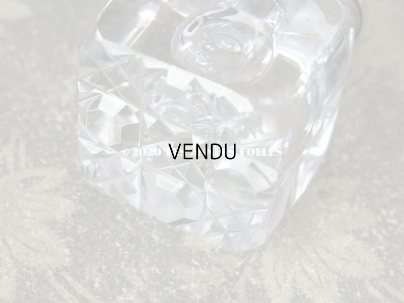 画像4: アンティーク 鈴蘭のインク入れ シルバー & クリスタル製   CHARLES MURAT