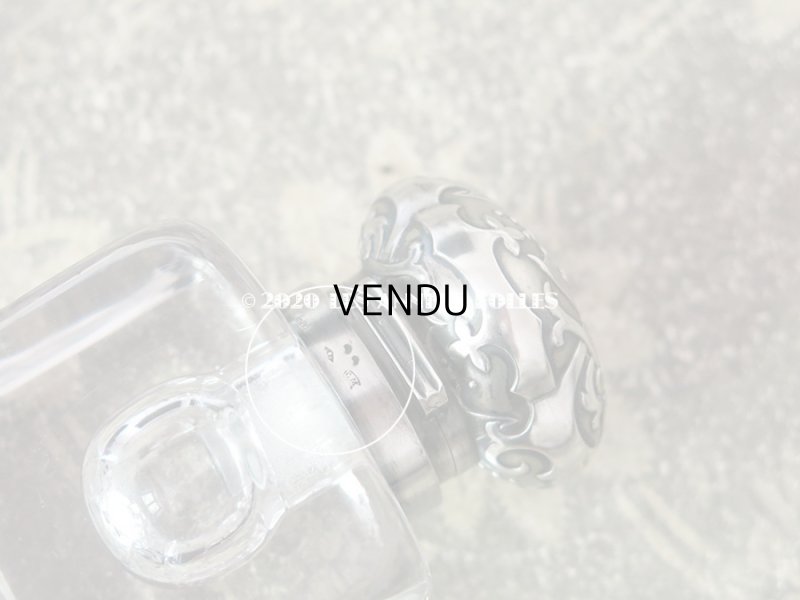 画像11: アンティーク 鈴蘭のインク入れ シルバー & クリスタル製   CHARLES MURAT