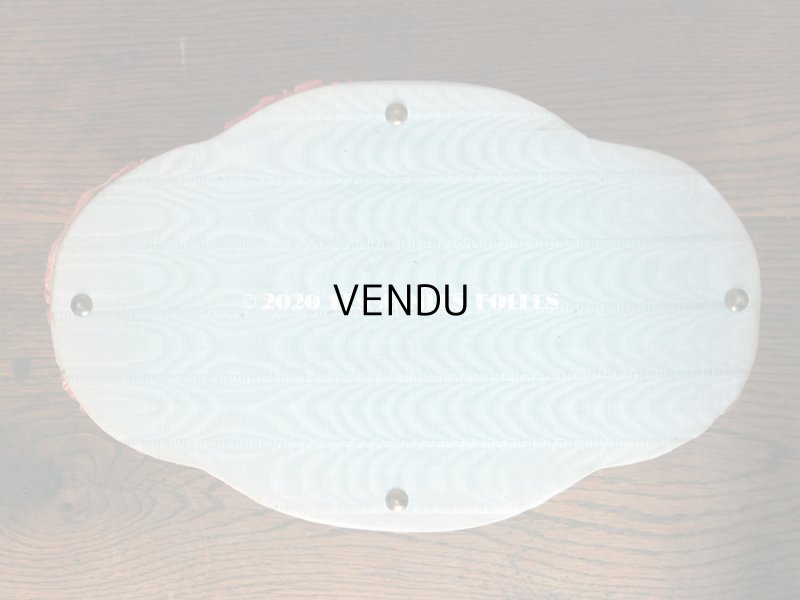 画像17: 1900年代 アンティーク 大きなカルトナージュボックス ロココトリム&レースの装飾