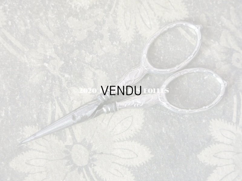 画像9: 1900年代 アンティーク シルバー製 ヤドリギの裁縫道具セット