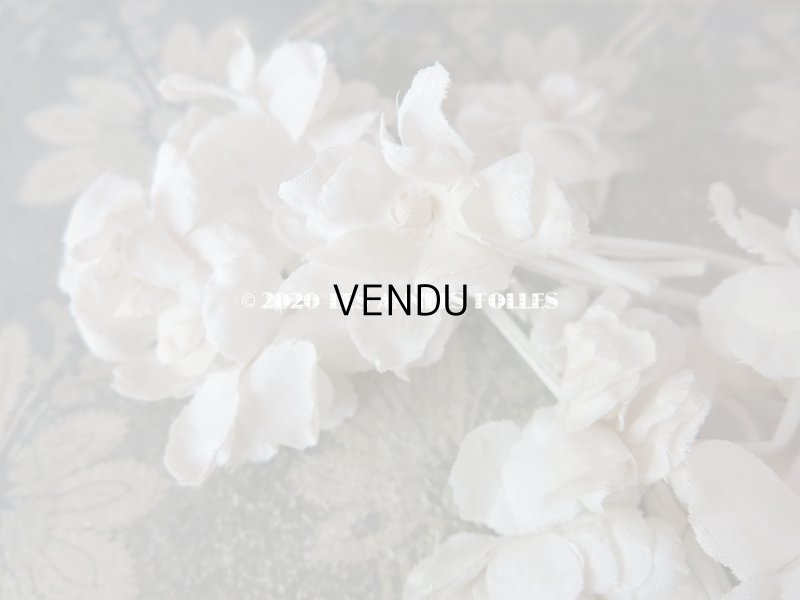 画像4: アンティーク オフホワイトの布花