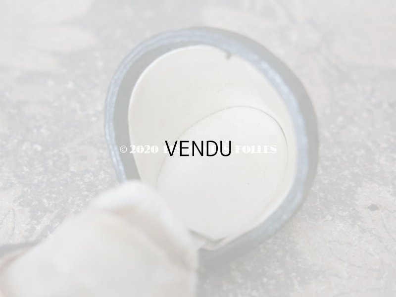 画像6: 19世紀 アンティーク 本革製 ジュエリーボックス 王冠の紋章入り リングボックス