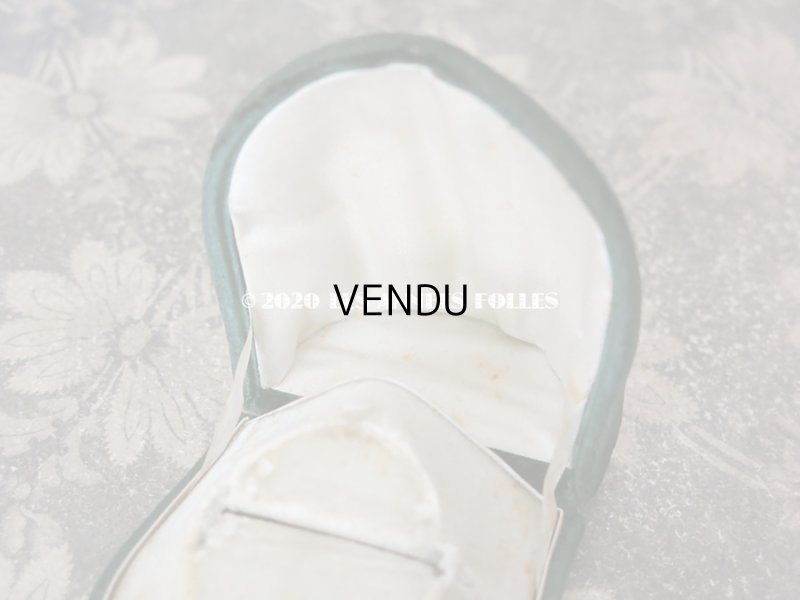 画像9: 19世紀 アンティーク ベルベット製 ジュエリーボックス 王冠の紋章入り ブローチ用