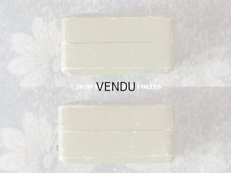 画像4: アンティーク ジュエリーボックス 若草色