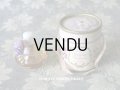 アンティーク 菫の小さなパフュームボックス＆ボトル  ESSENCE VIOLETTES DE TOULOUSE - BERDOUES FRANCE -