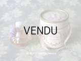 アンティーク 菫の小さなパフュームボックス＆ボトル  ESSENCE VIOLETTES DE TOULOUSE - BERDOUES FRANCE -