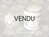 アンティーク 菫の小さなパフュームボックス＆ボトル  ESSENCE VIOLETTES DE TOULOUSE - BERDOUES FRANCE -