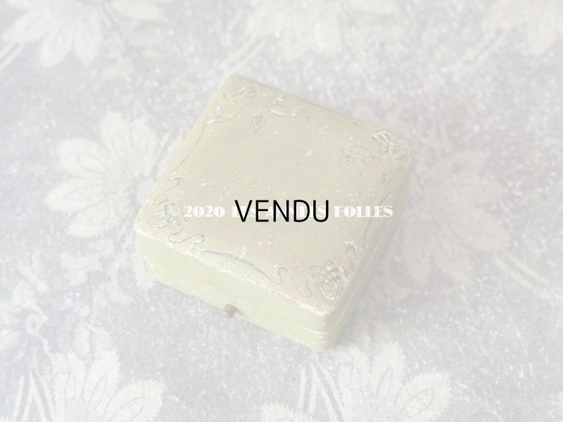 画像8: アンティーク ジュエリーボックス 若草色