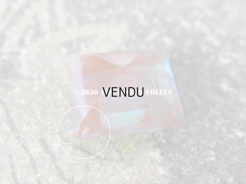 画像6: アンティーク サフィレットのルース スクエア 15mm