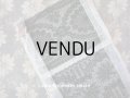 1900年代 アンティーク ラベル付き シャンティーレースのサンプラー 