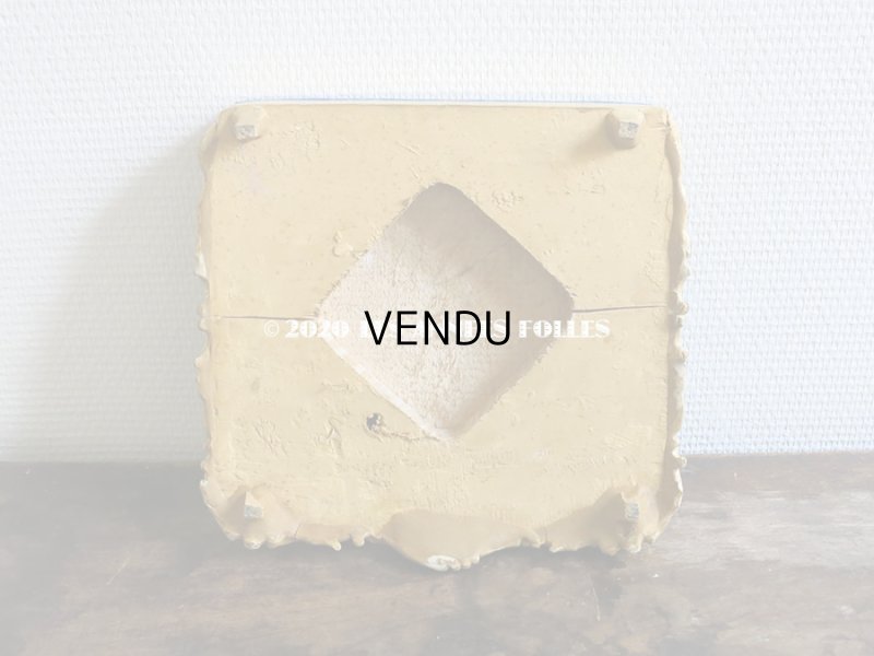 画像4: 19世紀末 アンティーク マリアージュ 大きな台座 ブルーのベルベット