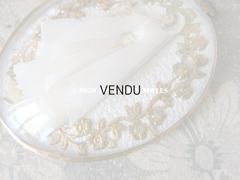 画像7: アンティーク 初聖体の小さなガラスドーム