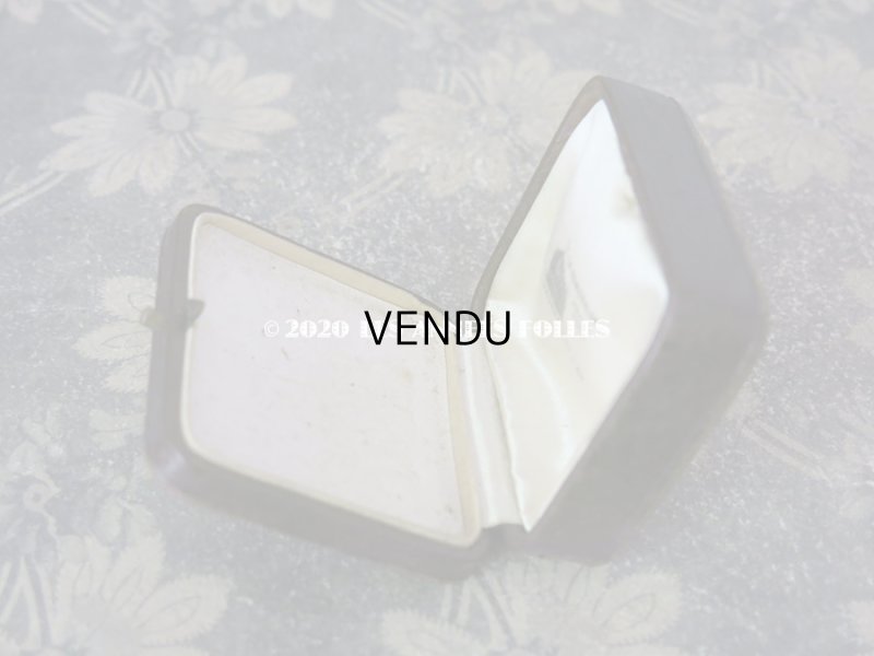 画像8: アンティーク  本革製 金彩入り ジュエリーボックス ブラウン