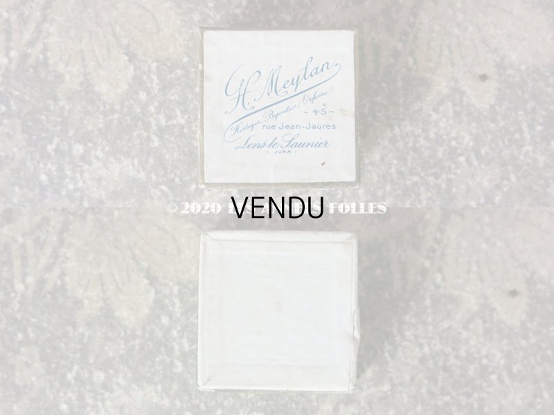 画像4: 1900年代 アンティーク 小さなジュエリーボックス ゴールドの縁取り