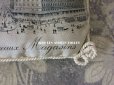 画像6: 1900年代 アンティーク  シルク製 クッション ジャガード織 ギャラリー・ラファイエット百貨店 - AUX GALERIES LAFAYETTES -