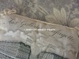 画像5: 1900年代 アンティーク  シルク製 クッション ジャガード織 ギャラリー・ラファイエット百貨店 - AUX GALERIES LAFAYETTES -
