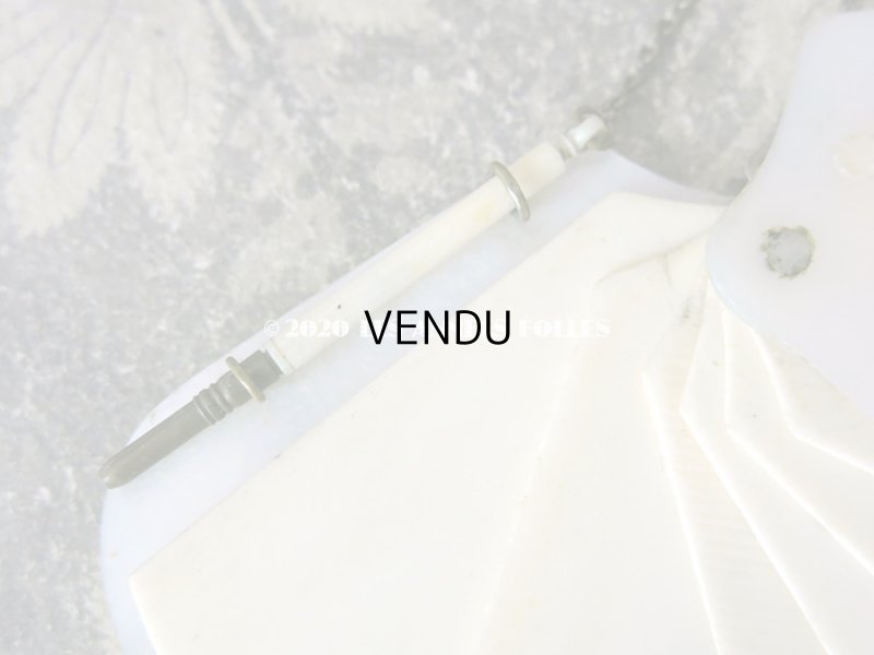 画像9: 19世紀 鈴蘭の舞踏会の手帳 ペンシル付 マザーオブパール製  CARNET DE BAL カルネ・ド・バル