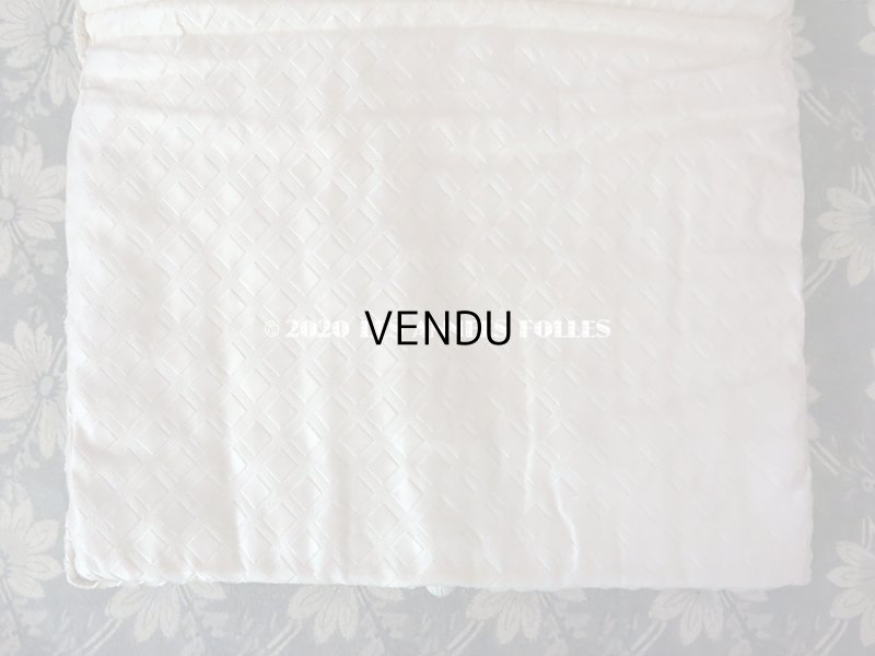 画像12: アンティーク リボン刺繍入り シルク製 ハンキーケース ハンカチ & ランジェリー用ポシェット