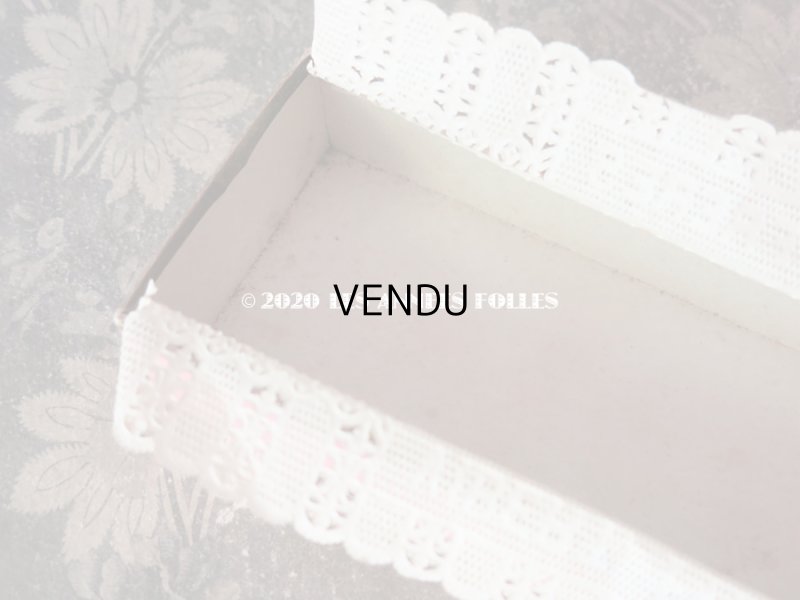 画像10: アンティーク 薔薇のソープボックス レースペーパー付き SAVON ROSE DE MAI - VIBERT FRERES PARIS -