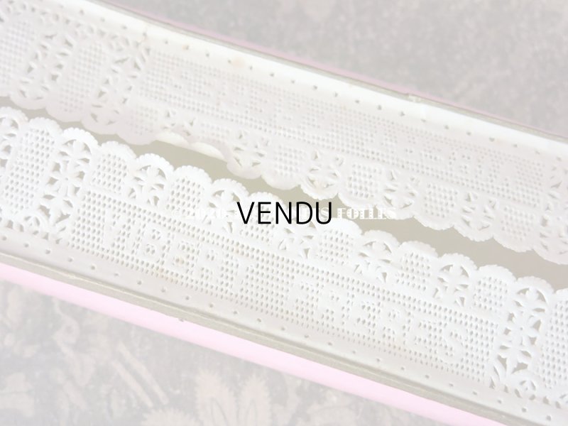 画像9: アンティーク 薔薇のソープボックス レースペーパー付き SAVON ROSE DE MAI - VIBERT FRERES PARIS -