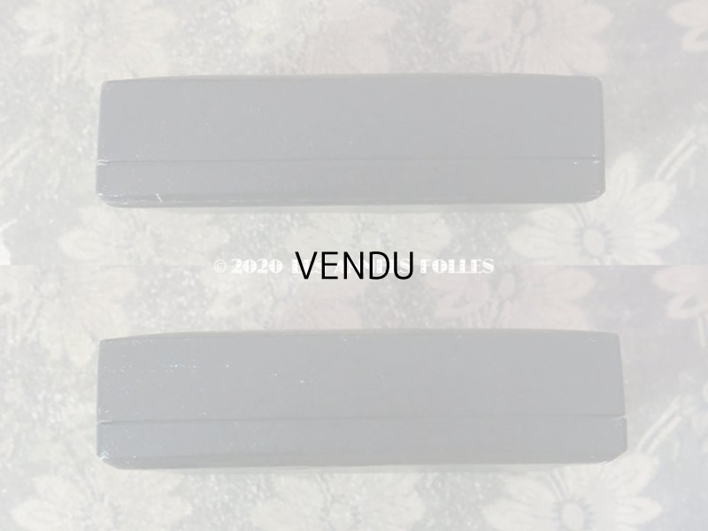 画像7: 19世紀末 アンティーク 本革製 ジュエリーボックス シルクサテン スモーキーブルー