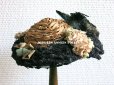 画像15: 19世紀末 アンティーク ドール用 ストローハット 鳥の剥製＆布花＆ビーズ刺繍付 ドールハット