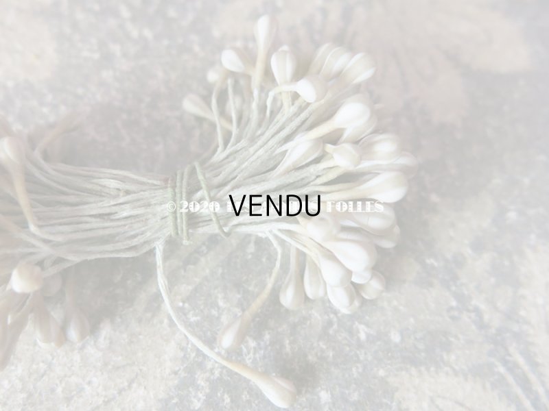 画像4: アンティーク ペップ 布花用 花芯 マーブル カーキ