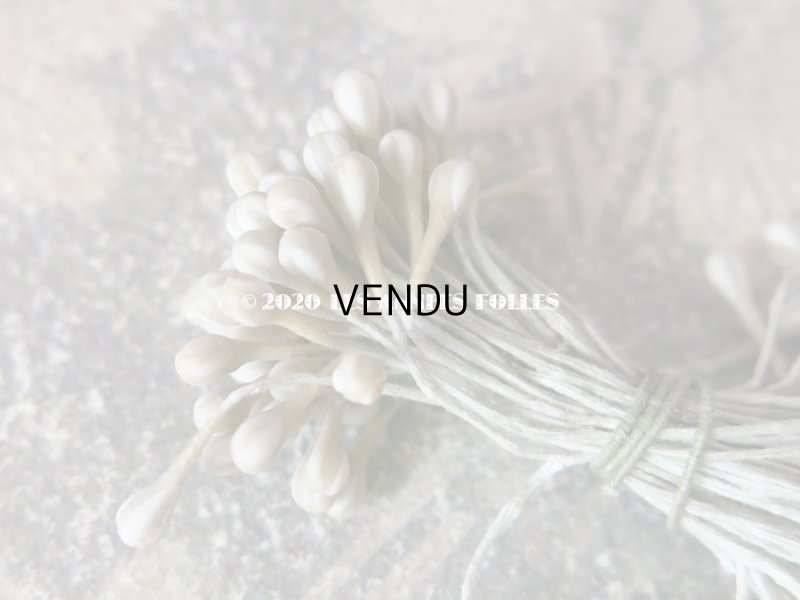 画像3: アンティーク ペップ 布花用 花芯 マーブル カーキ