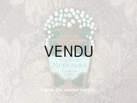 アンティーク ソープラベル EAU DE TOILETTE MUGUALBA - LUBIN PARIS -