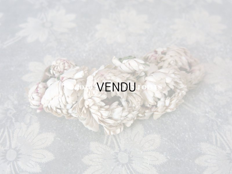 画像5: 1900年代 アンティーク 布花