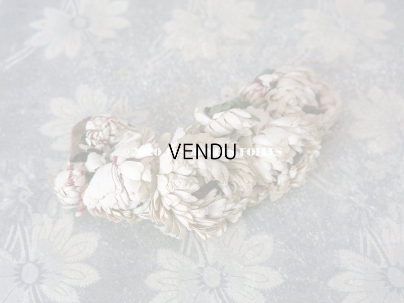 画像6: 1900年代 アンティーク 布花