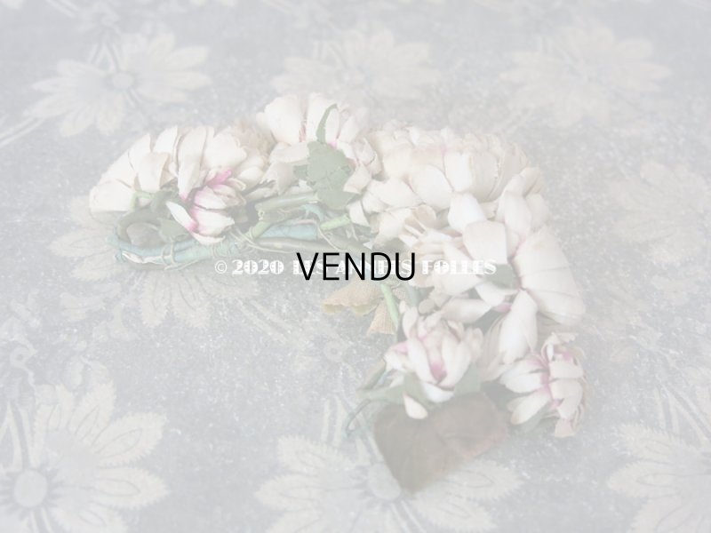 画像9: 1900年代 アンティーク 布花