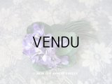未使用 ラベル付き アンティーク 菫のブーケの布花  コサージュ 