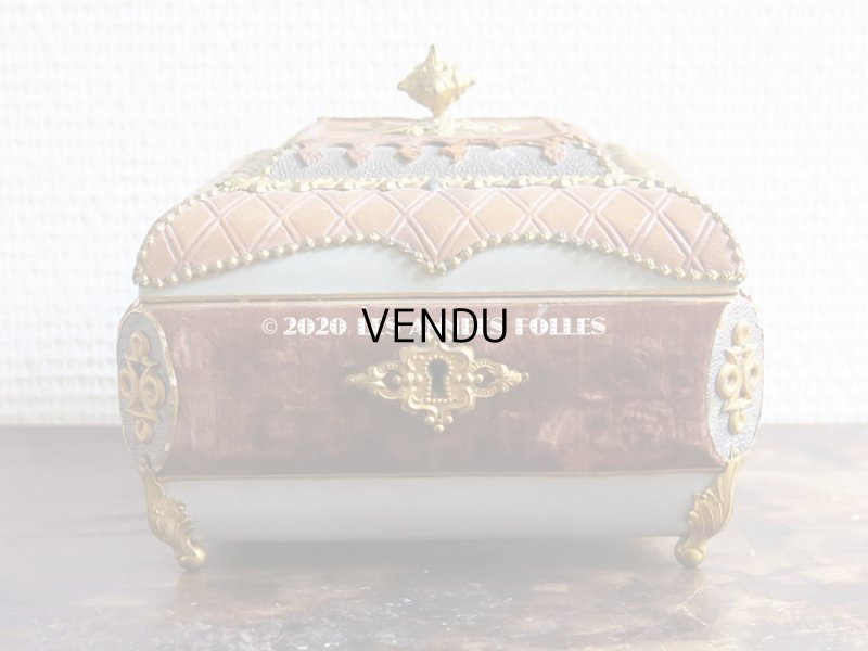 画像10: 19世紀 アンティーク ナポレオン3世時代 お菓子箱 チョコレートボックス 木箱