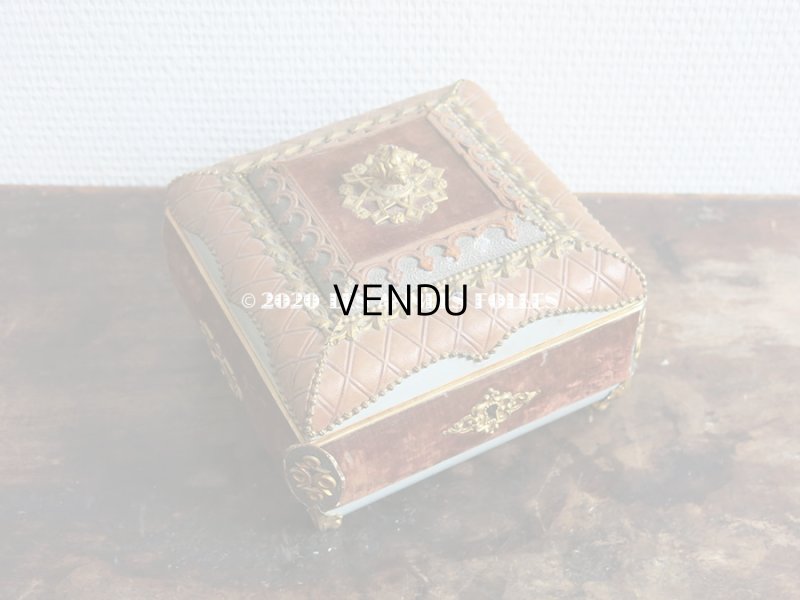 画像4: 19世紀 アンティーク ナポレオン3世時代 お菓子箱 チョコレートボックス 木箱