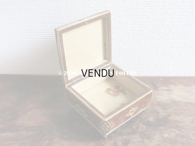 画像7: 19世紀 アンティーク ナポレオン3世時代 お菓子箱 チョコレートボックス 木箱