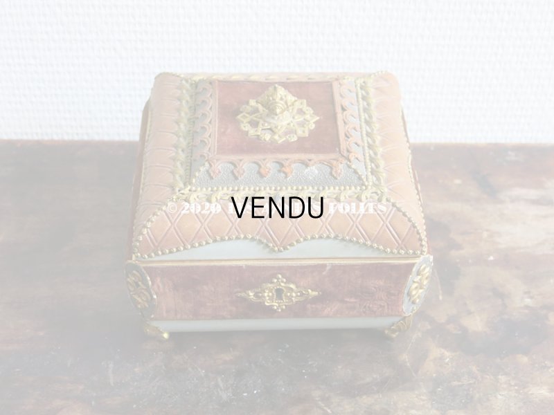画像2: 19世紀 アンティーク ナポレオン3世時代 お菓子箱 チョコレートボックス 木箱 