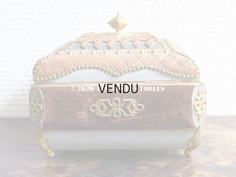 画像11: 19世紀 アンティーク ナポレオン3世時代 お菓子箱 チョコレートボックス 木箱