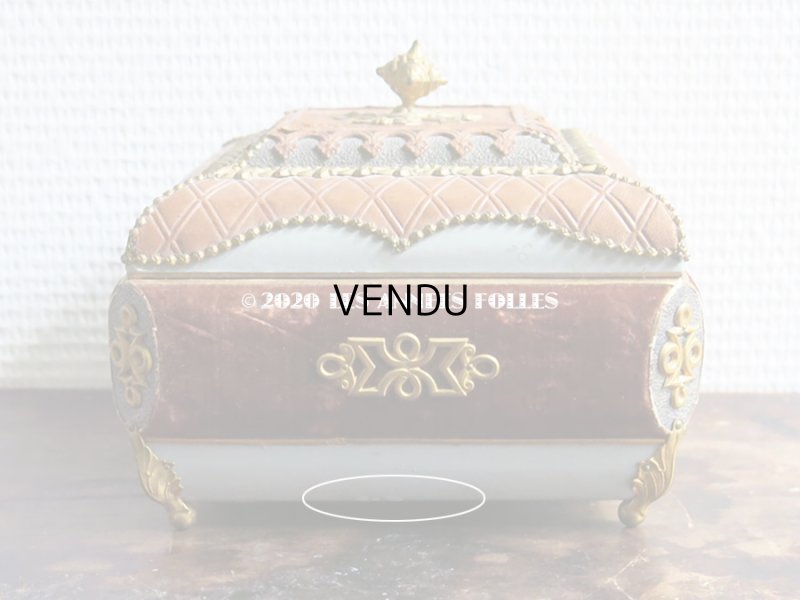 画像13: 19世紀 アンティーク ナポレオン3世時代 お菓子箱 チョコレートボックス 木箱