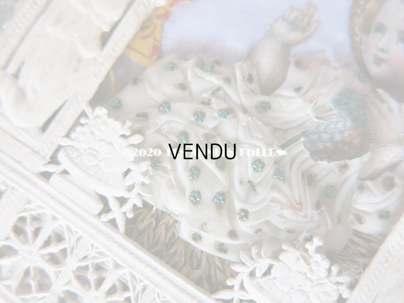 画像8: 19世紀 アンティーク 立体 カニヴェ 幼いキリスト