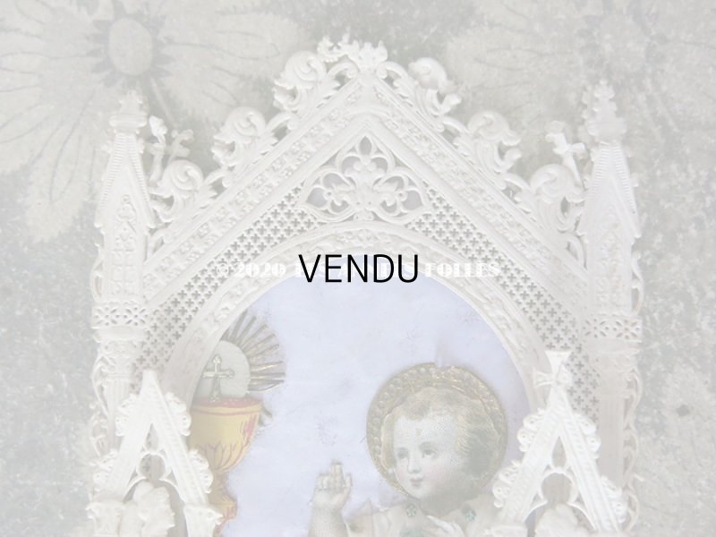 画像6: 19世紀 アンティーク 立体 カニヴェ 幼いキリスト