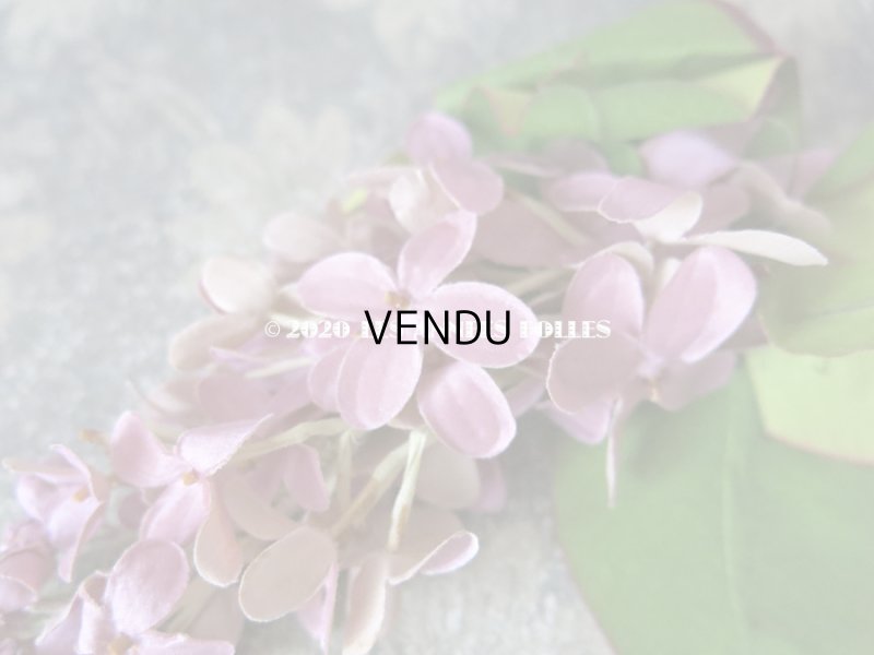 画像3: アンティーク ライラックの布花  