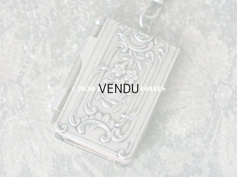 画像12: 1900年代 アンティーク  菫のシャトレーヌ シルバー製