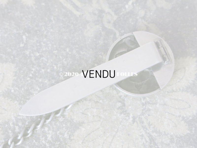 画像3: 1900年代 アンティーク  菫のシャトレーヌ シルバー製