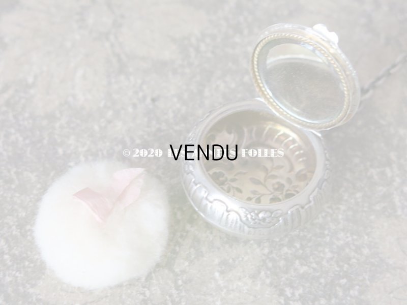 画像5: 1900年代 アンティーク  菫のシャトレーヌ シルバー製