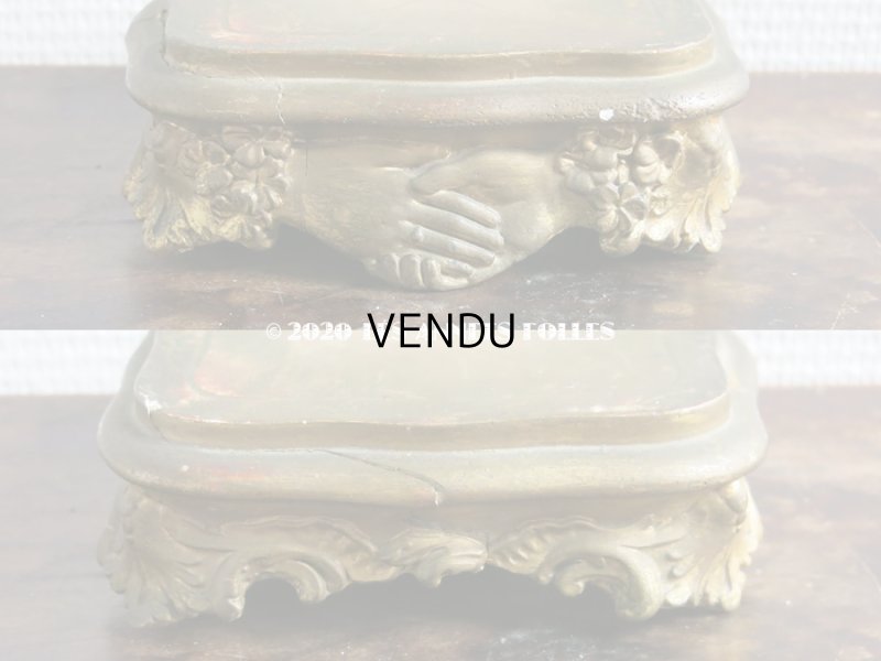 画像7: 19世紀末 アンティーク マリアージュの台座