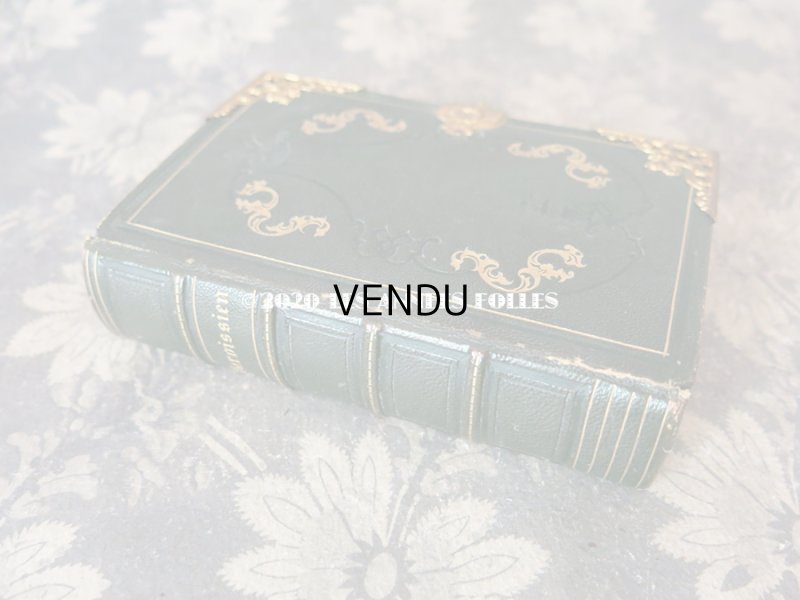 画像3: 19世紀末 アンティーク ミサ典書 ゴールドの装飾