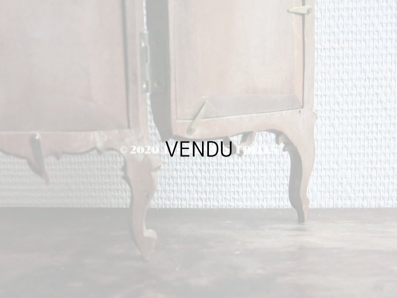 画像13: 19世紀末 アンティーク ロカイユ装飾のフォトフレーム 3面 木製