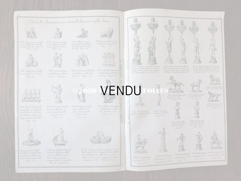 画像7: 1908年 アンティーク オルフェーブルリー(金銀細工師)のカタログ 　- E.GRILLOU -